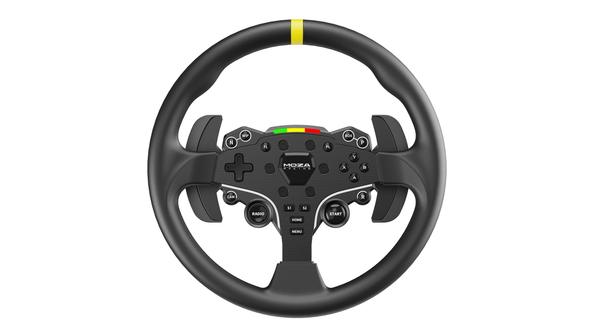 Moza 12-inch Round Wheel Mod for ES wheel