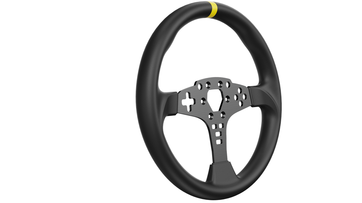 Moza 12-inch Round Wheel Mod for ES wheel
