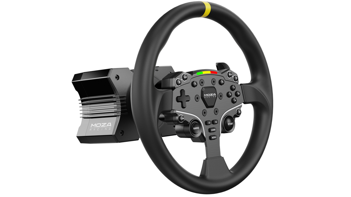 Moza 12-inch Round Wheel Mod for ES wheel