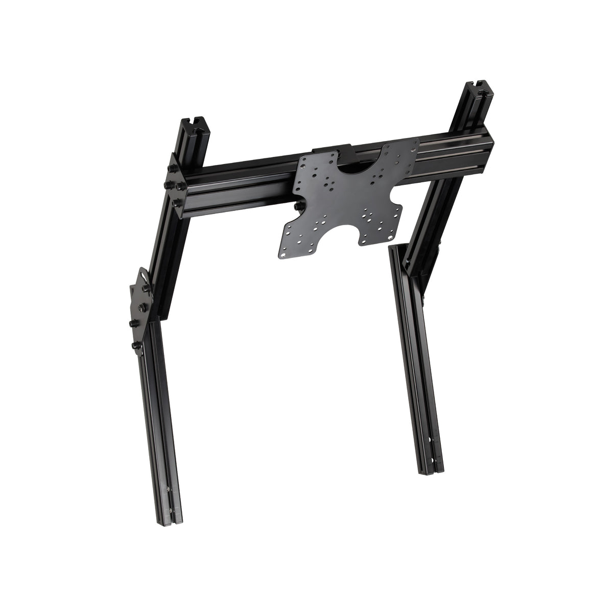 NEXT LEVEL RACING® ELITE FREESTANDING OVERHEAD / QUAD MONITOR STAND ADD-ON- BLACK