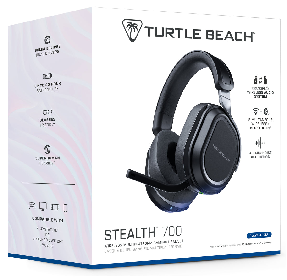 Turtle Beach® Stealth™ 700 Playstation – Black
