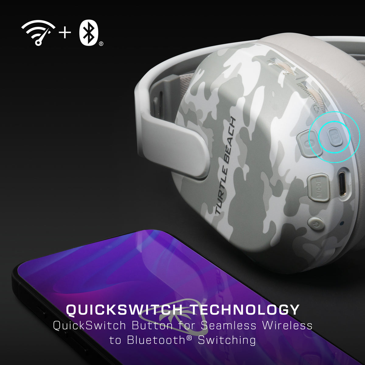 Turtle Beach® Stealth™ 500X – Arctic Camo