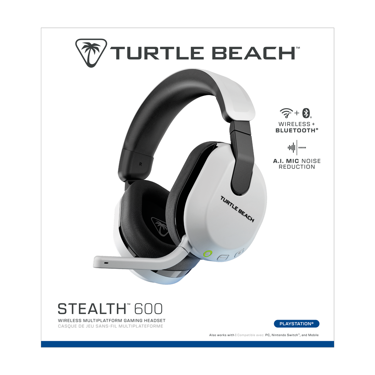 Turtle Beach® Stealth™ 600 Playstation – White