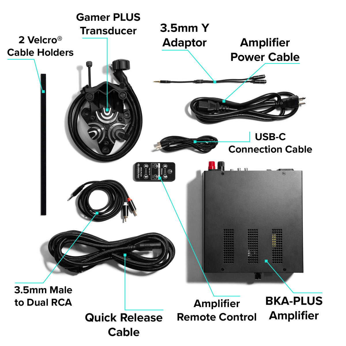 Buttkicker Plus Four Corner Kit
