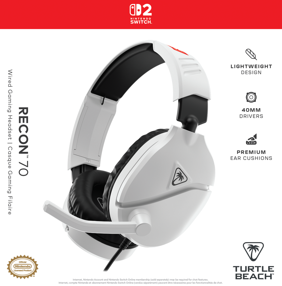 Turtle Beach® Recon 70 - White image 4