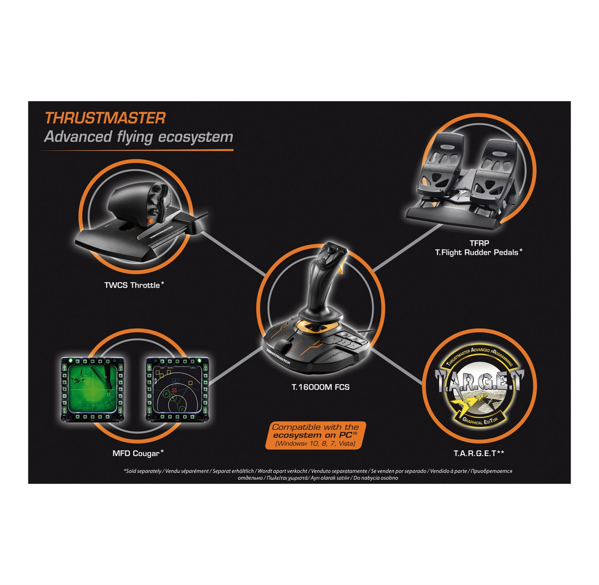 Thrustmaster T.16000M FCS