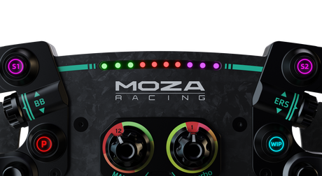 Moza Racing GS V2P Steering Wheel Faux Leather