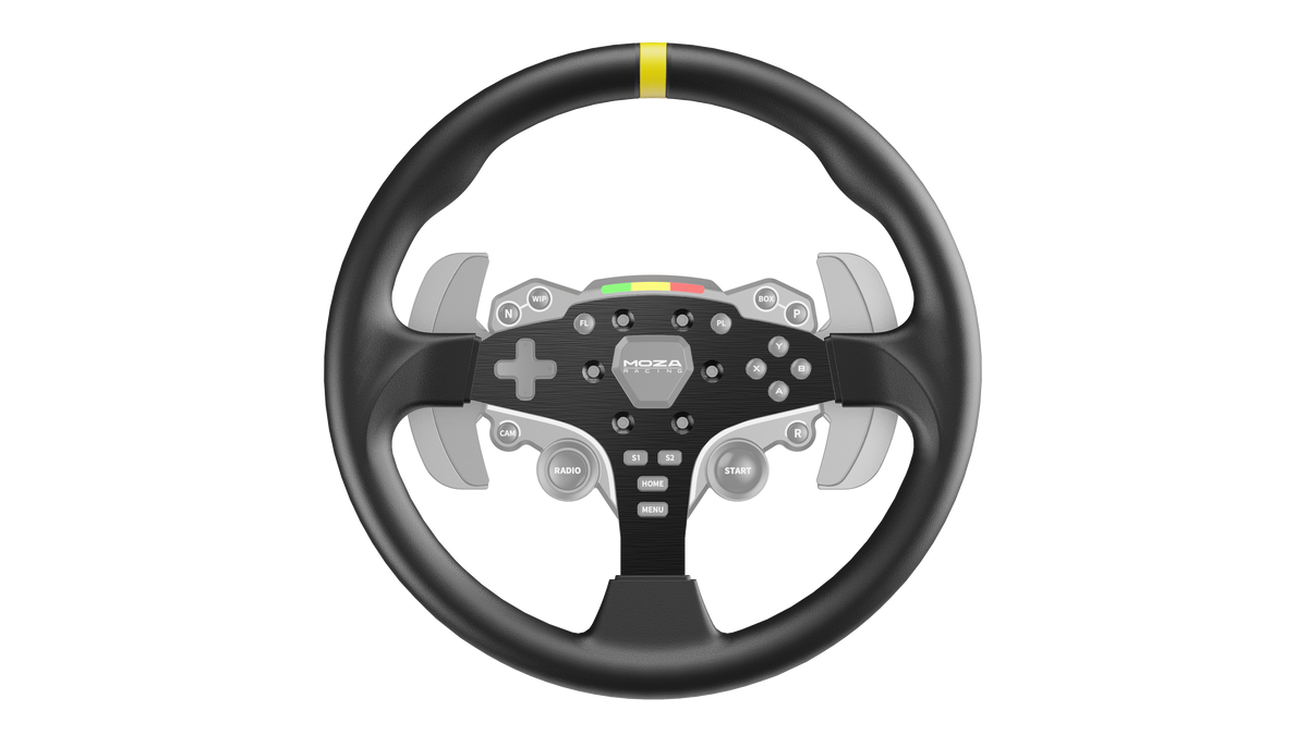 Moza 12-inch Round Wheel Mod for ES wheel