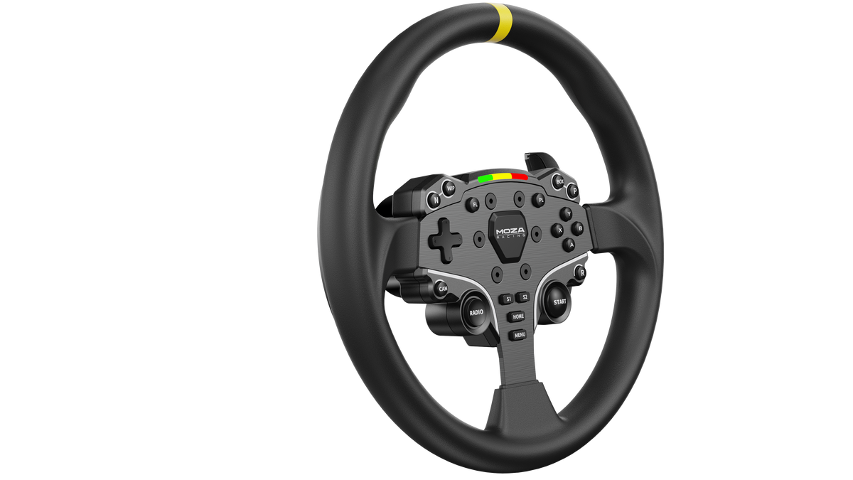 Moza 12-inch Round Wheel Mod for ES wheel