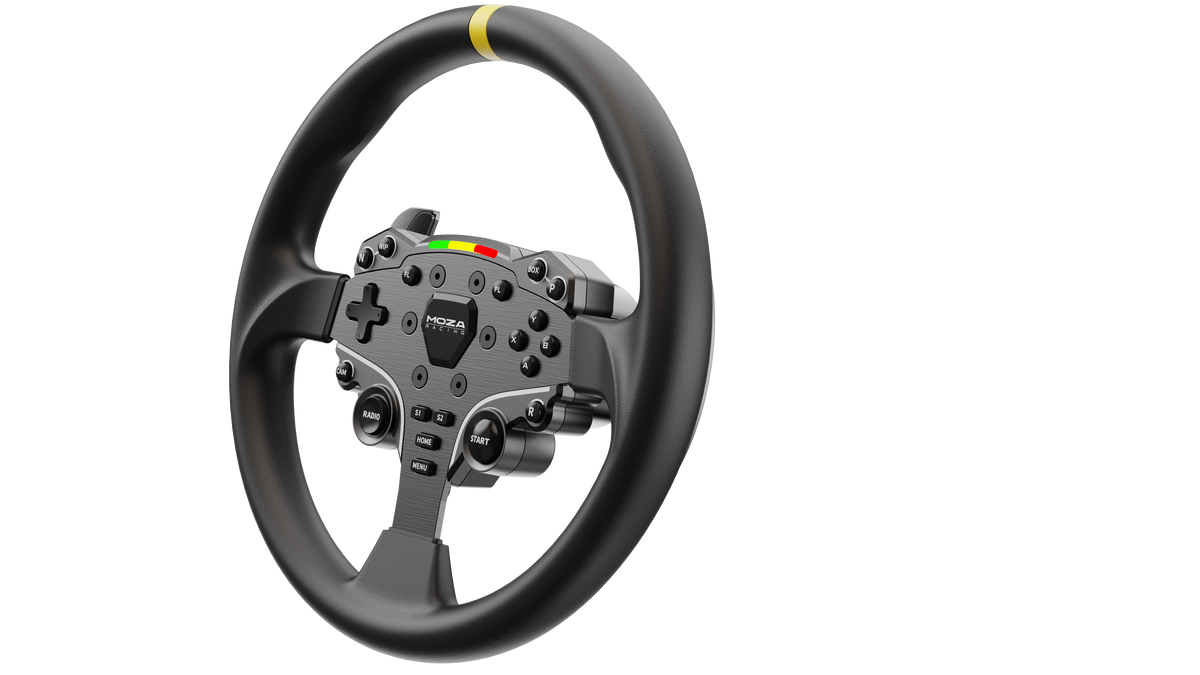 Moza 12-inch Round Wheel Mod for ES wheel
