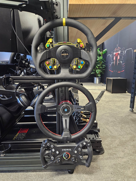 Moza & Simagic Steering Wheel | Wall Mount / Aluminium Profile Mount