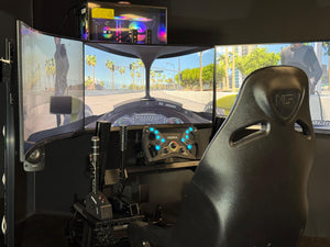 Enduro Advanced Triple-Screen Racing Simulator
