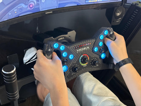 Enduro Advanced Triple-Screen Racing Simulator