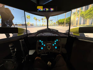 Enduro Advanced Triple-Screen Racing Simulator