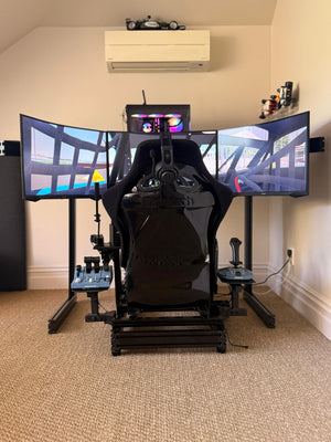 Enduro Advanced Triple-Screen Racing Simulator