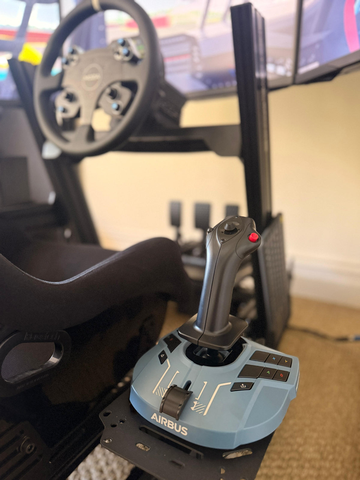 Enduro Advanced Triple-Screen Racing Simulator