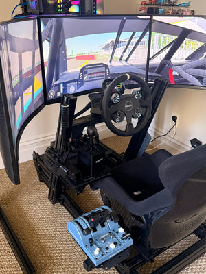 Enduro Advanced Triple-Screen Racing Simulator
