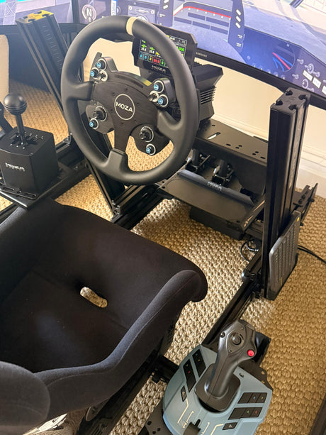 Enduro Advanced Triple-Screen Racing Simulator