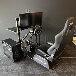 Vortex simulator setup