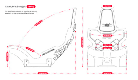 Next Level Racing® Elite Formula Sim Racing Seat (EFS)