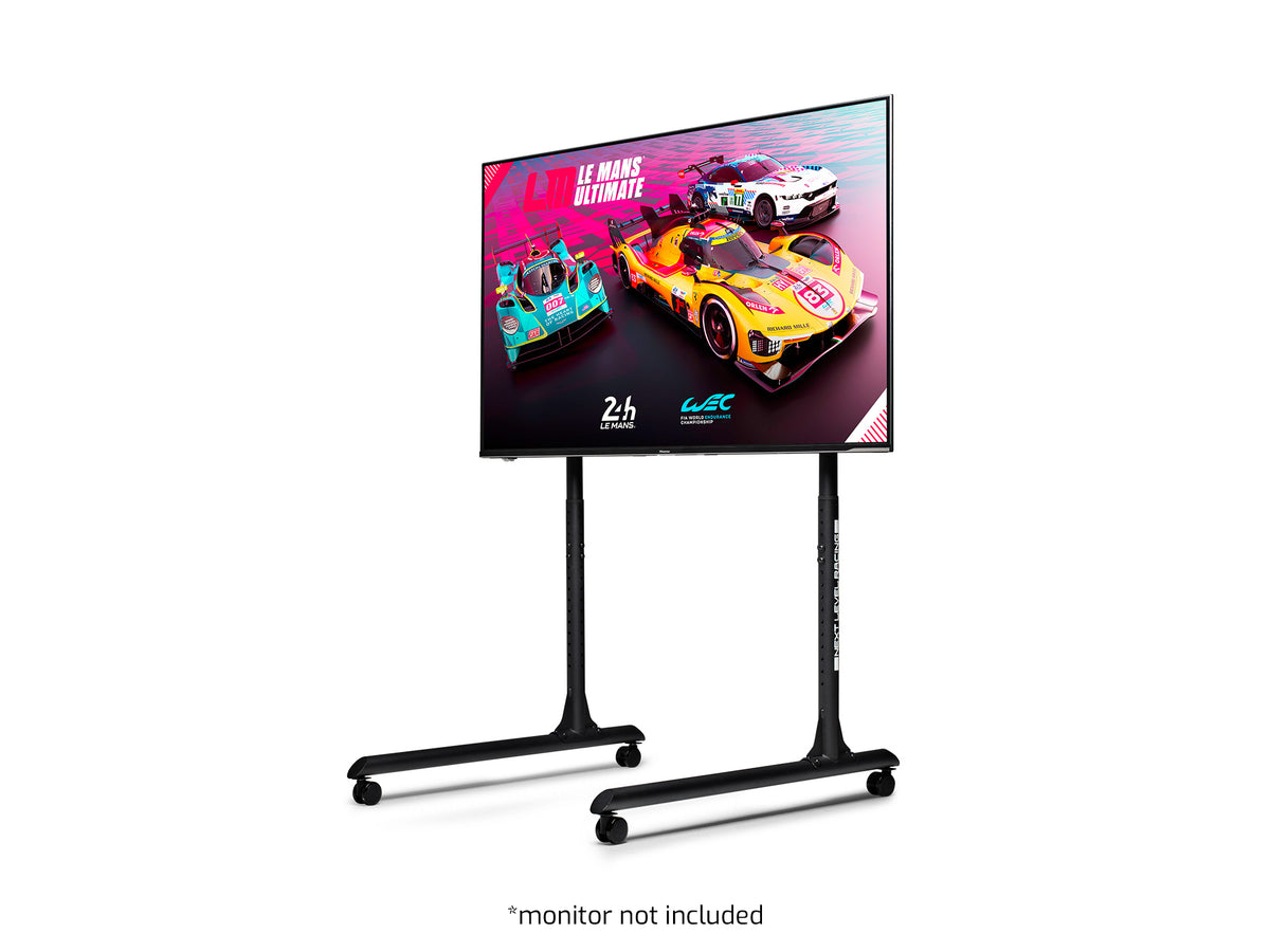 Next Level Racing® Round Tube Freestanding Single Monitor Stand