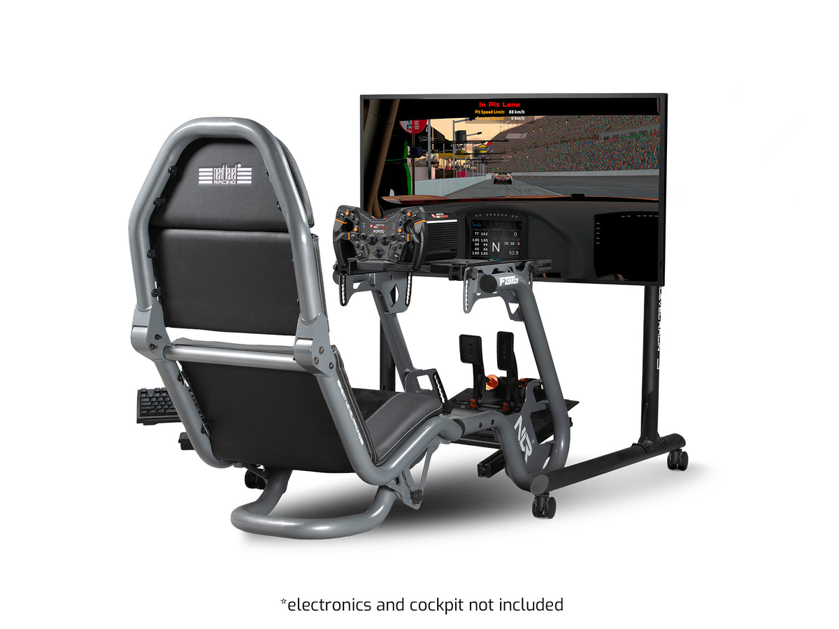Next Level Racing® Round Tube Freestanding Single Monitor Stand