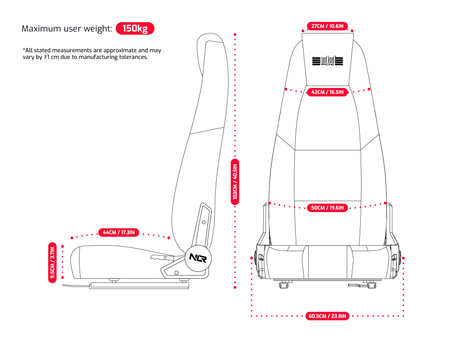 Next Level Racing® Flight Simulator Seat 2.0