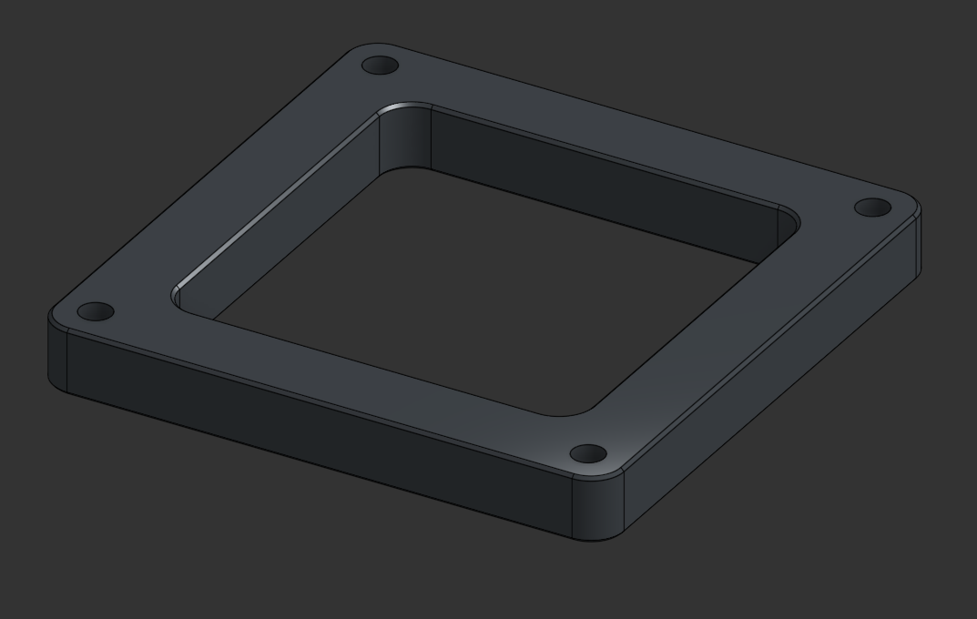 Samsung G5 VESA Mount 10mm Spacer 75x75 – Fits LS32CG552EEXXY & LC34G55TWWEXXY