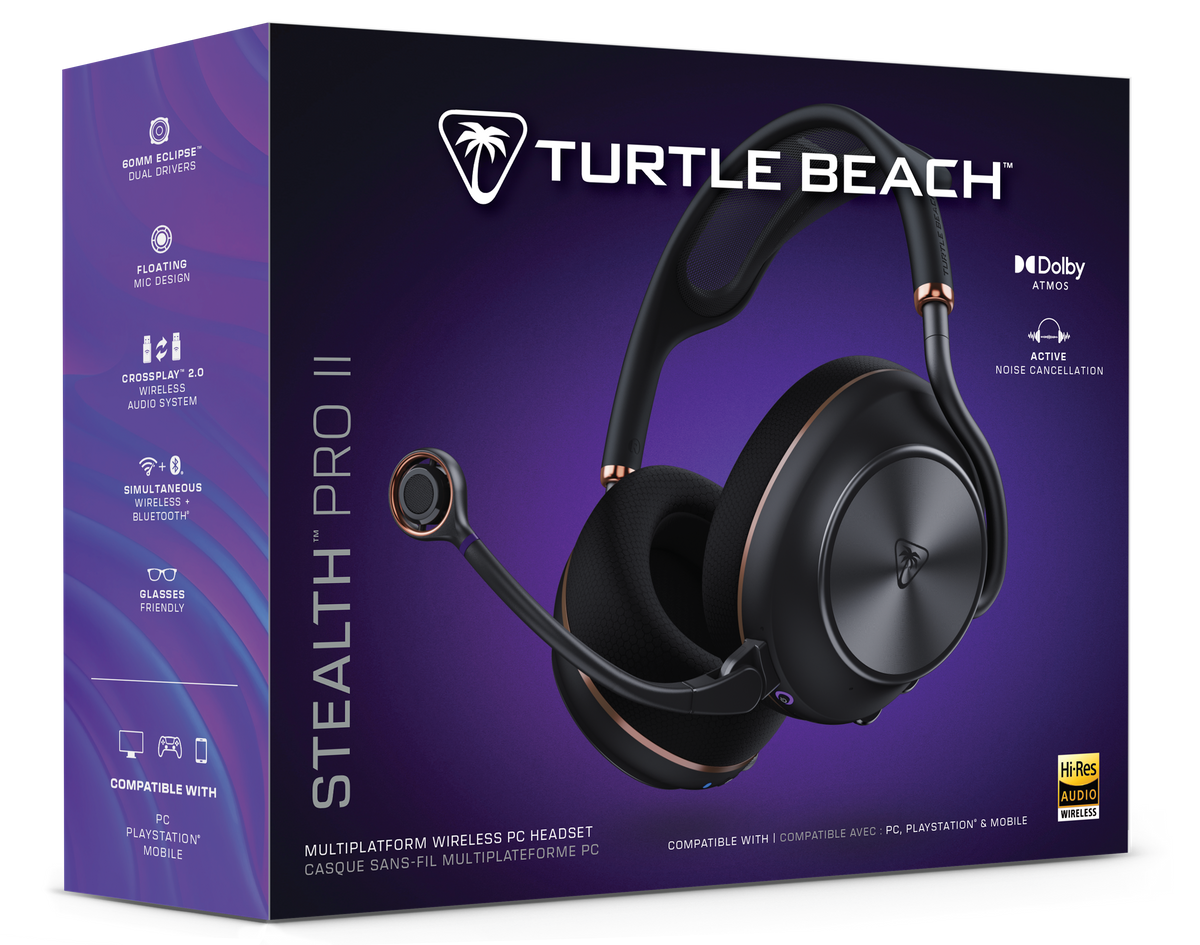 Turtle BeachÂ® Stealthâ„¢ Pro II Wireless Gaming Headset for PC â€“ Black - image 5