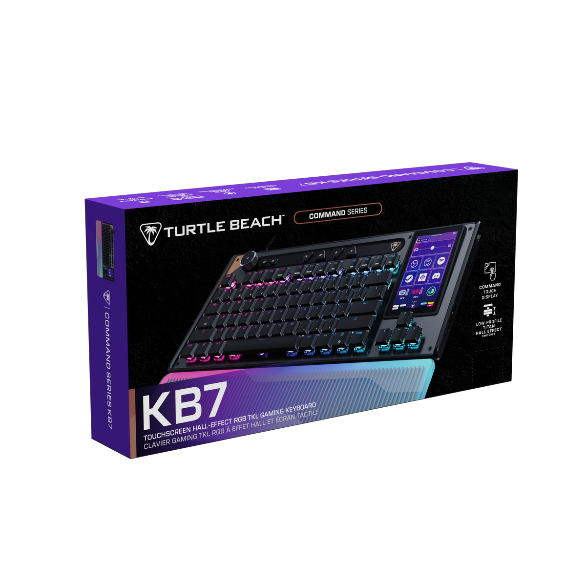 Turtle BeachÂ® Command Series KB7 TKL Wired Gaming Keyboard â€“ Black - image 5