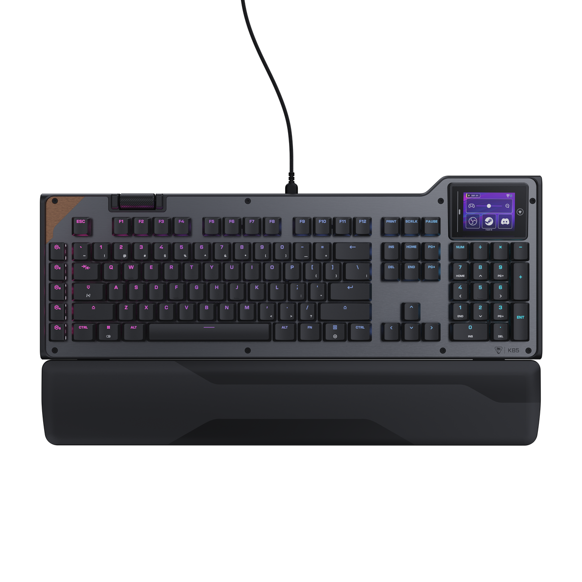 Turtle BeachÂ® Command Series KB5 Full-Size Wired Gaming Keyboard â€“ Black - image 2