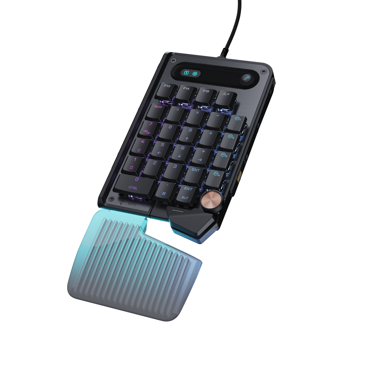 Turtle BeachÂ® Command Series KP7 Wired Modular Gaming Keypad â€“ Black - image 1