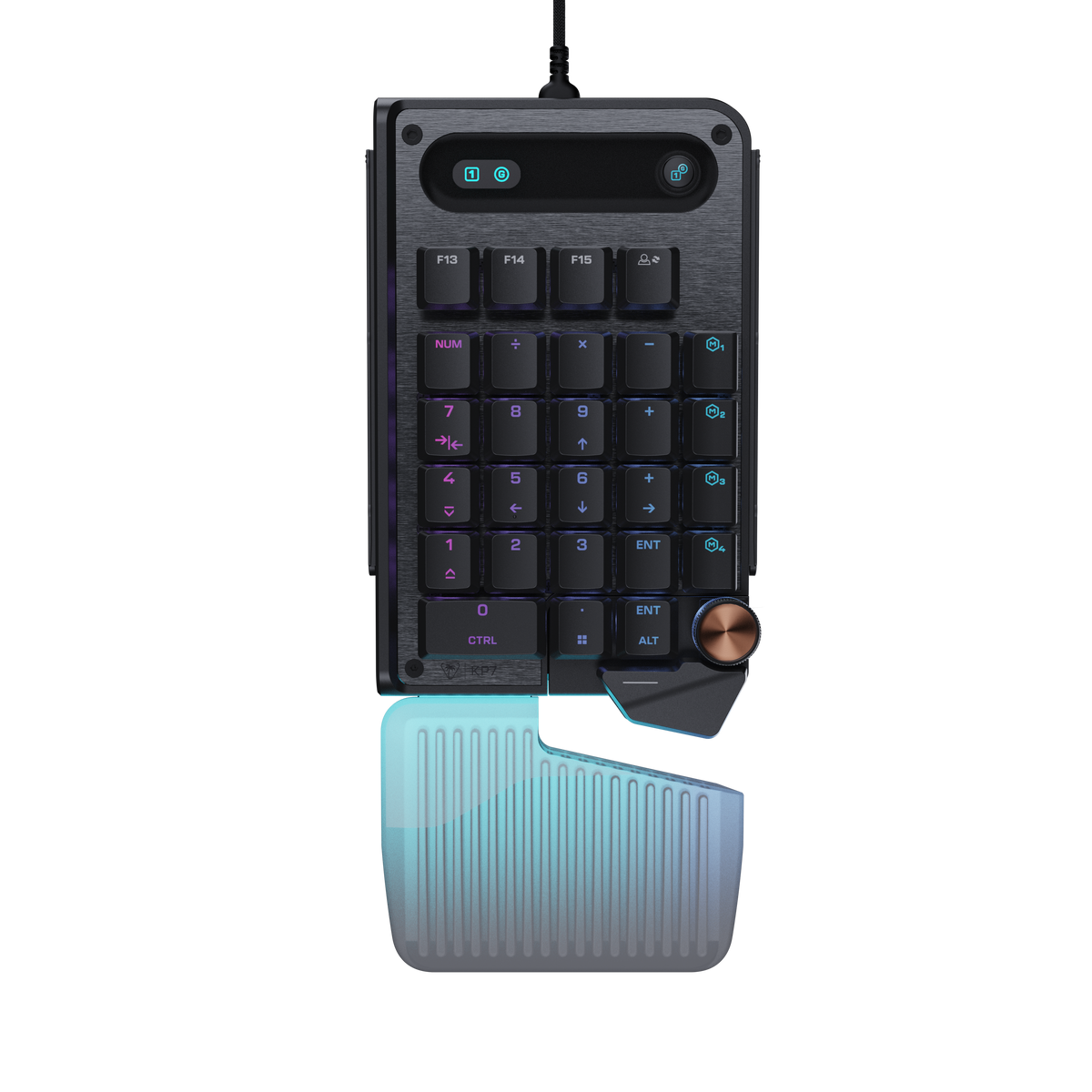 Turtle BeachÂ® Command Series KP7 Wired Modular Gaming Keypad â€“ Black - image 2