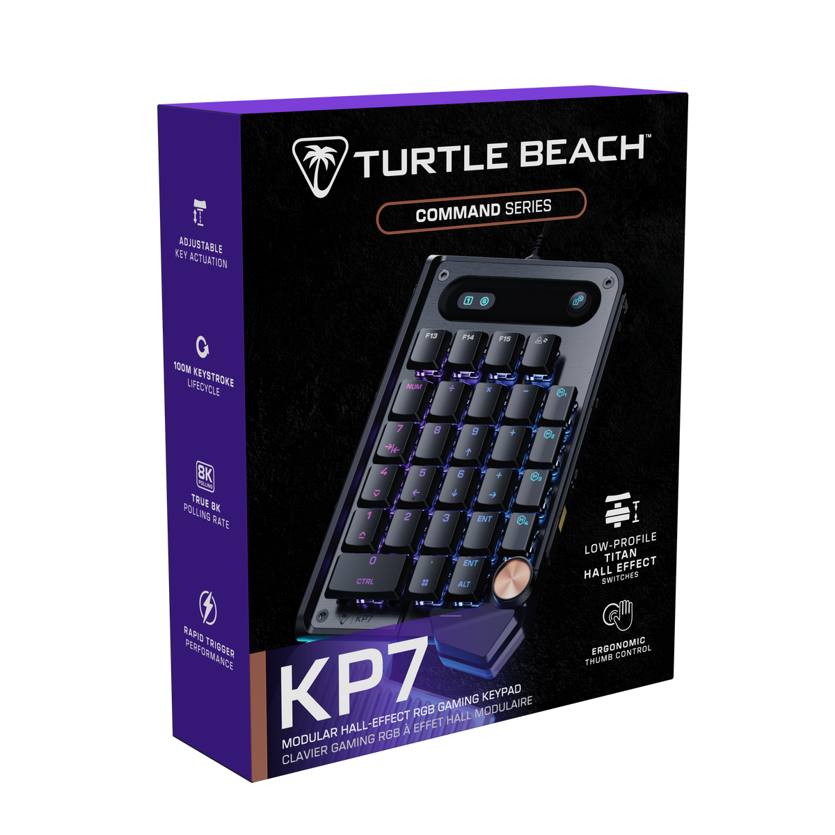 Turtle BeachÂ® Command Series KP7 Wired Modular Gaming Keypad â€“ Black - image 5