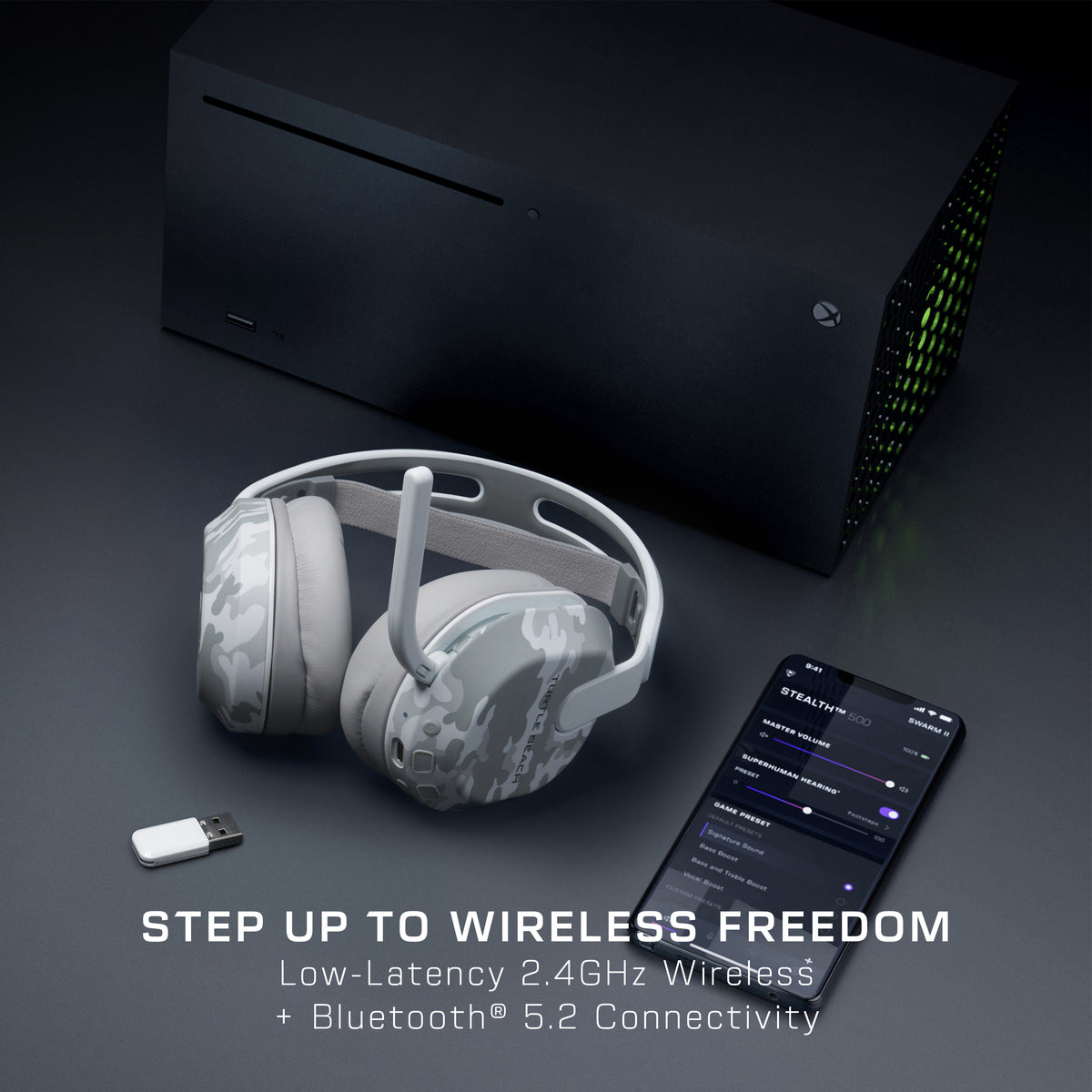 Turtle Beach® Stealth™ 500X – Arctic Camo