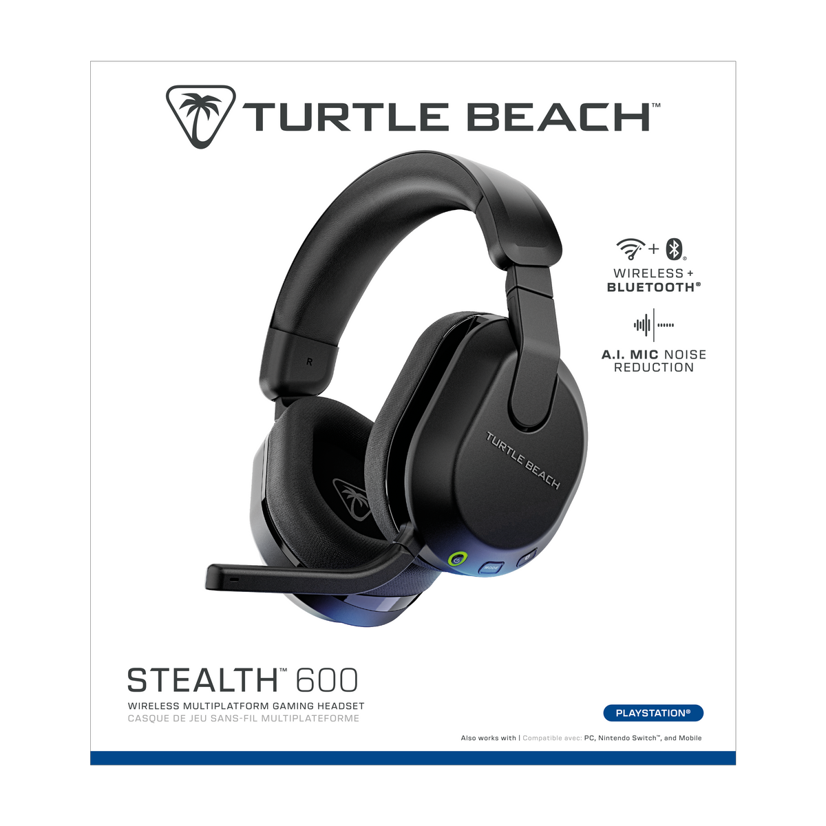 Turtle Beach® Stealth™ 600 Playstation – Black
