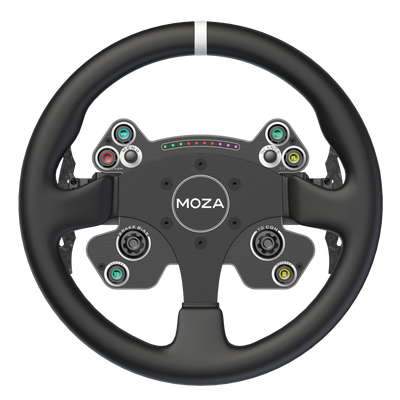 MOZA CS V2P round steering wheel