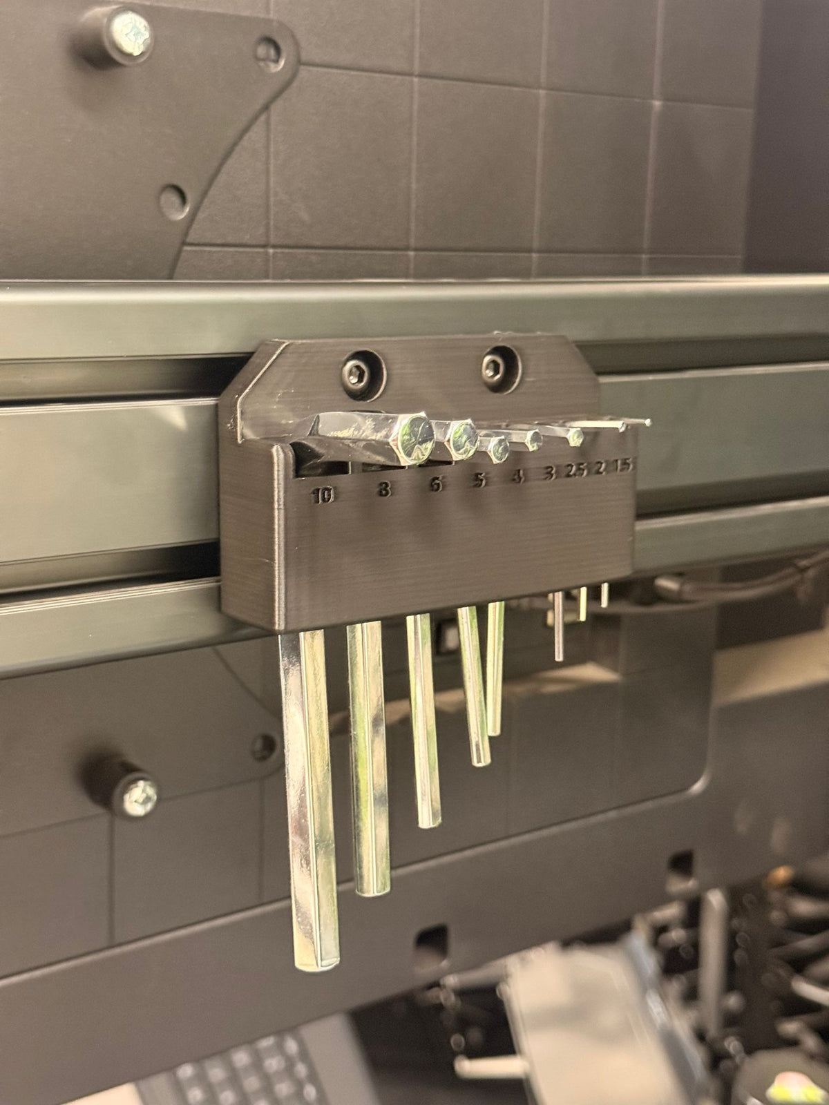 3D Printed Allen key holder