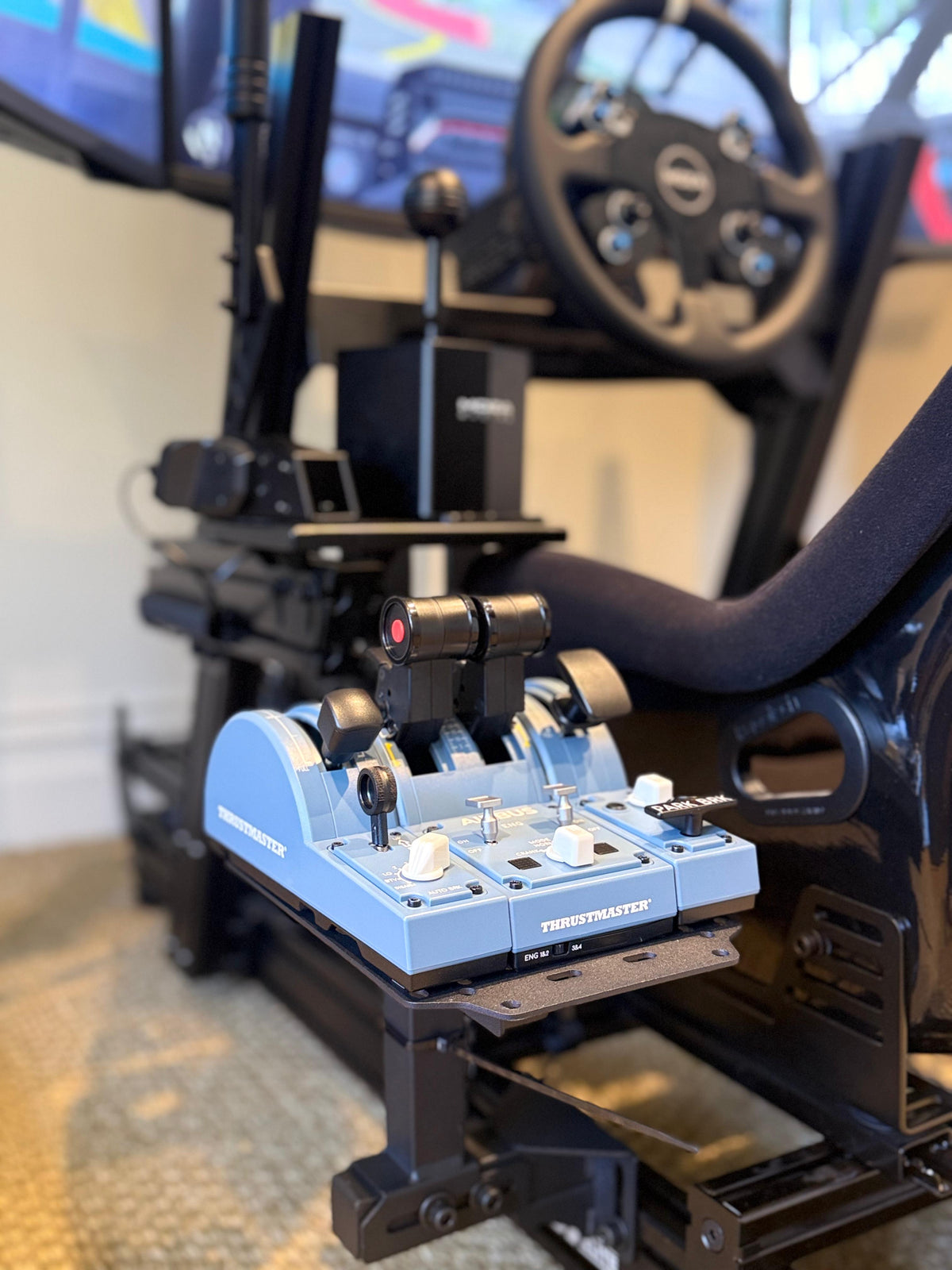 Enduro Advanced Triple-Screen Racing Simulator