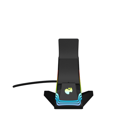 PDP PS5 Afterglow Wave Charger Black image 1