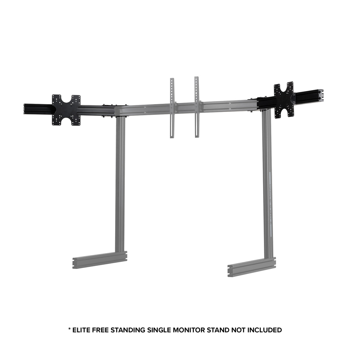 Next Level Racing - Elite Free Standing Triple Monitor Add-on - Black Edition