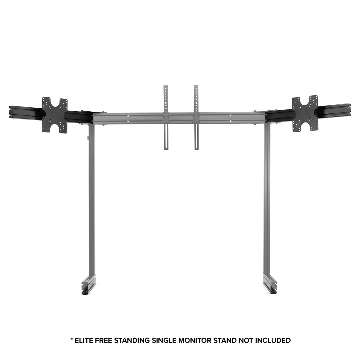 Next Level Racing - Elite Free Standing Triple Monitor Add-on - Black Edition