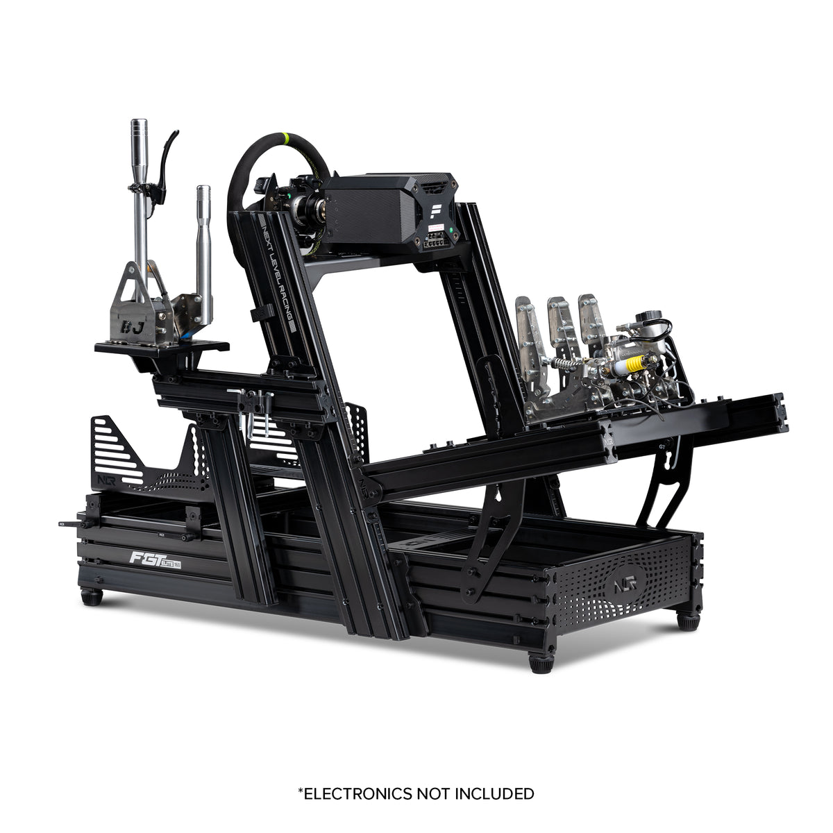 Next Level Racing - F-GT 160 Cockpit- Wheel Plate Edition - Black