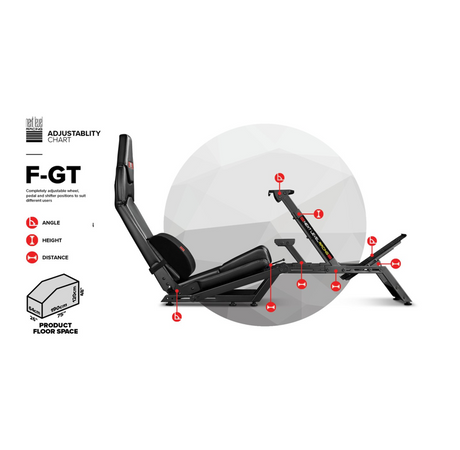 Next Level Racing® F-GT Racing Simulator Cockpit